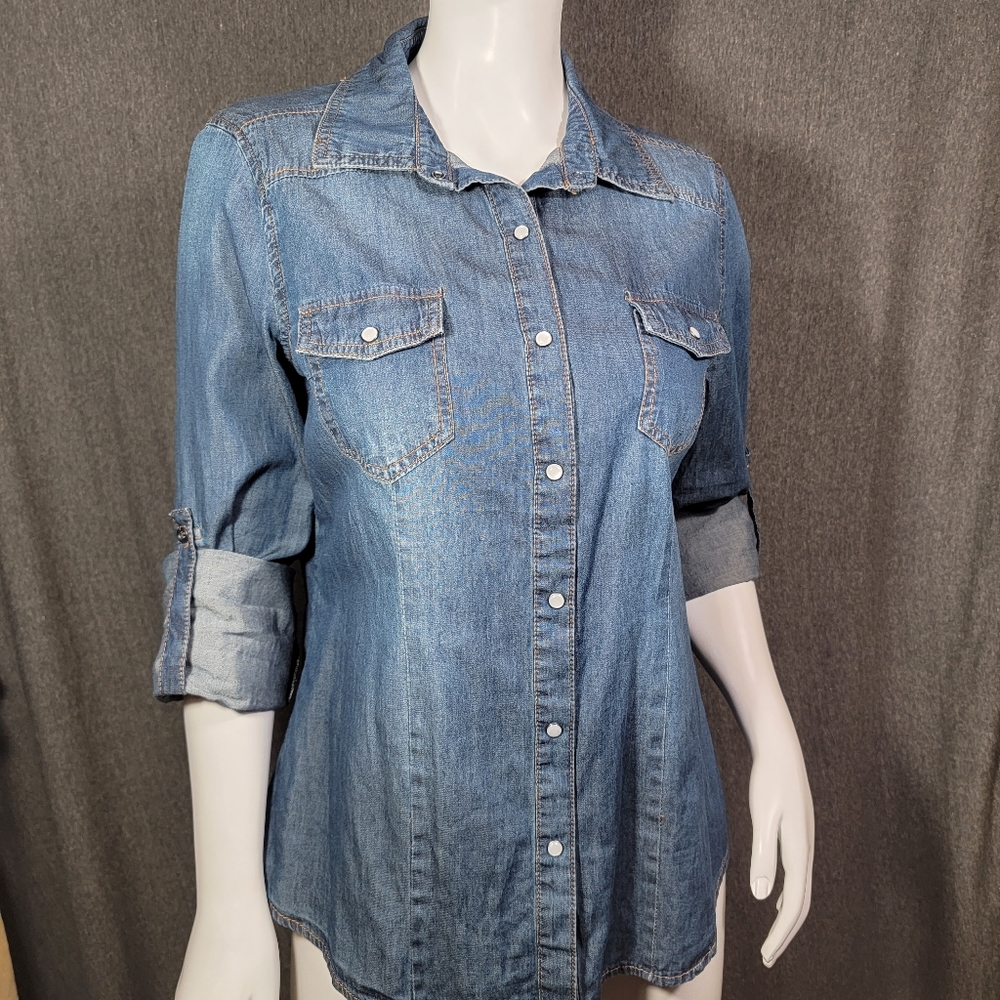 Ci Sono Denim Collection Top, Small